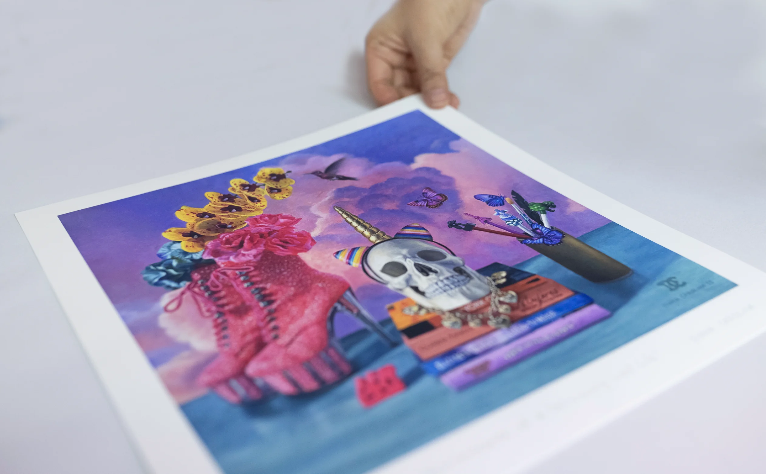 PRINT REMINISCENCE OF A DELICIOUSLY LIVED LIFE - Imagen 3